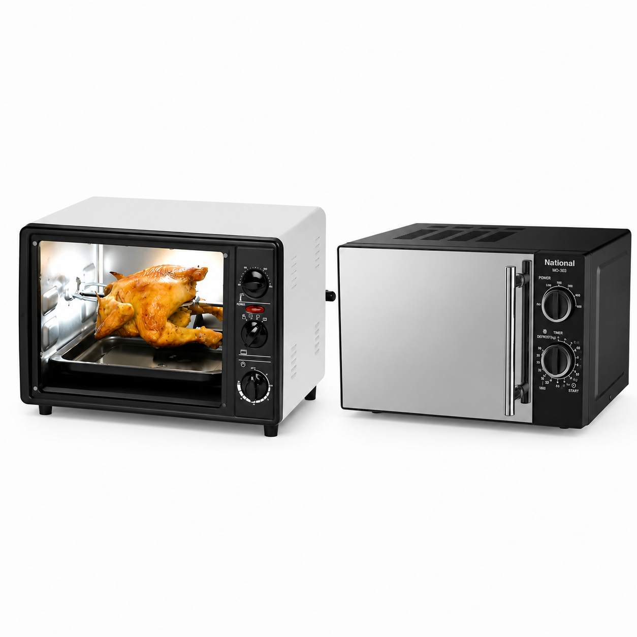 microwave & oven