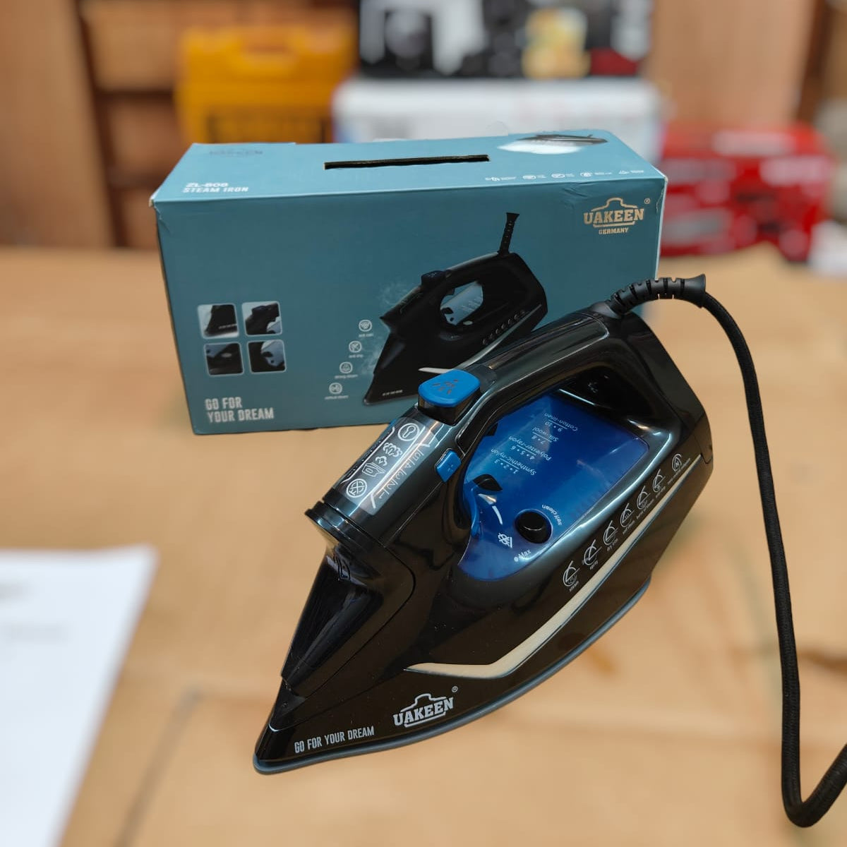 Uakeen Steam Iron ZL-808