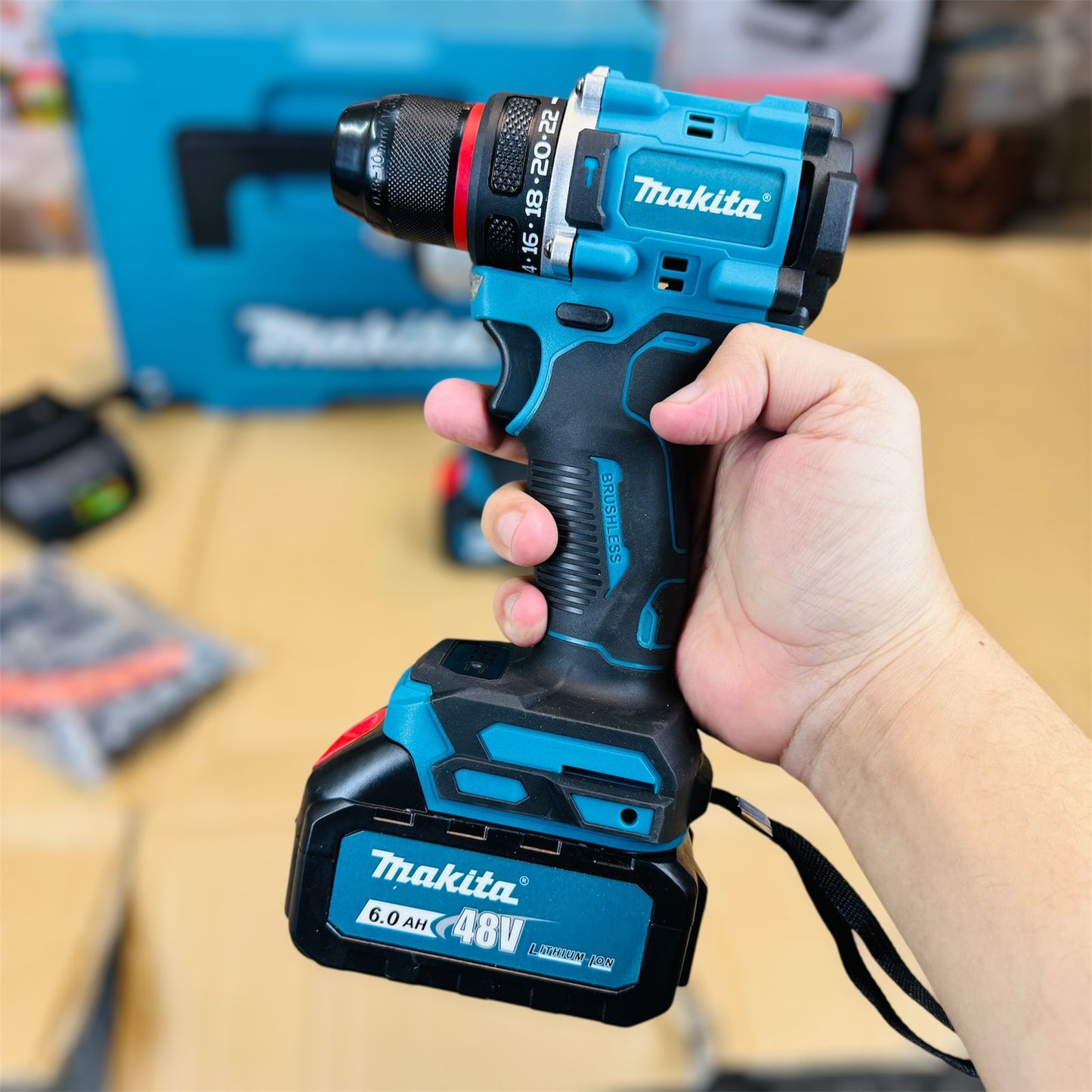 2 in 1 drill & impact with tools set (DeWalt 20V)