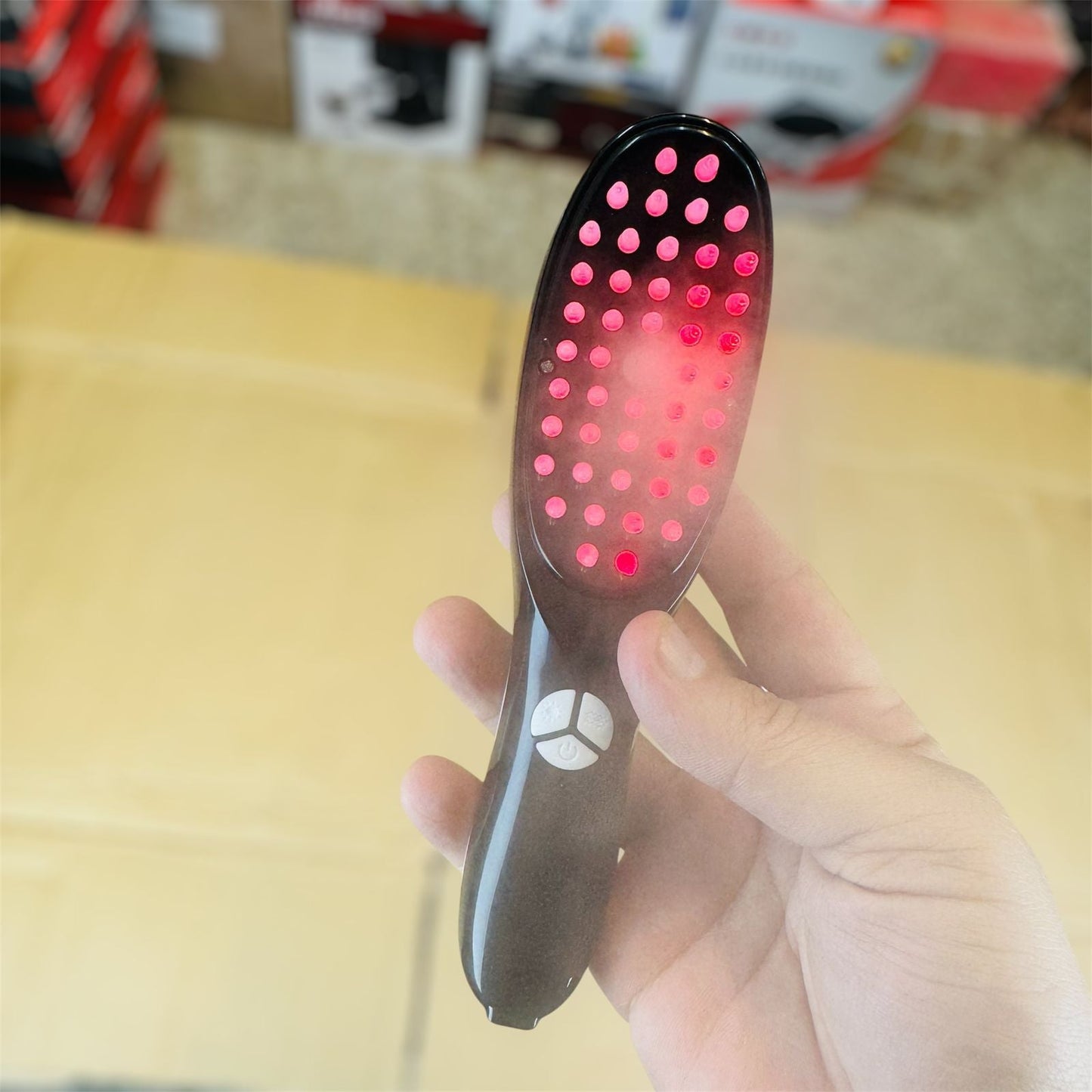 Rechargeable Scalp Massager with Steam