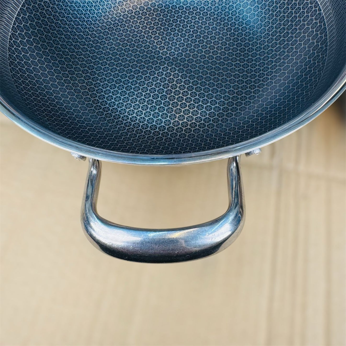 3 pcs lesser coating honeycomb shallow handi  30 cm+32 cm+ 34cm+