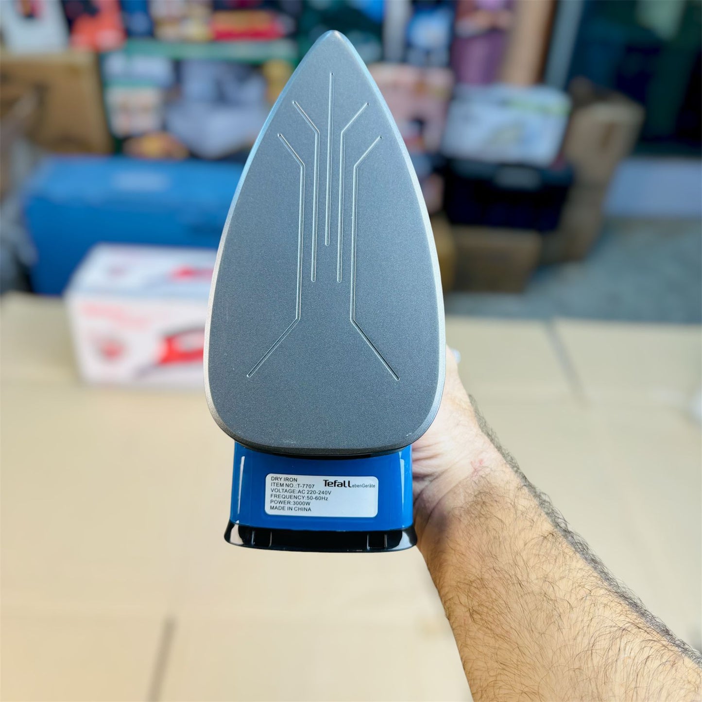 lot imported Tefall dry iron M T_7707 (Random colour)
