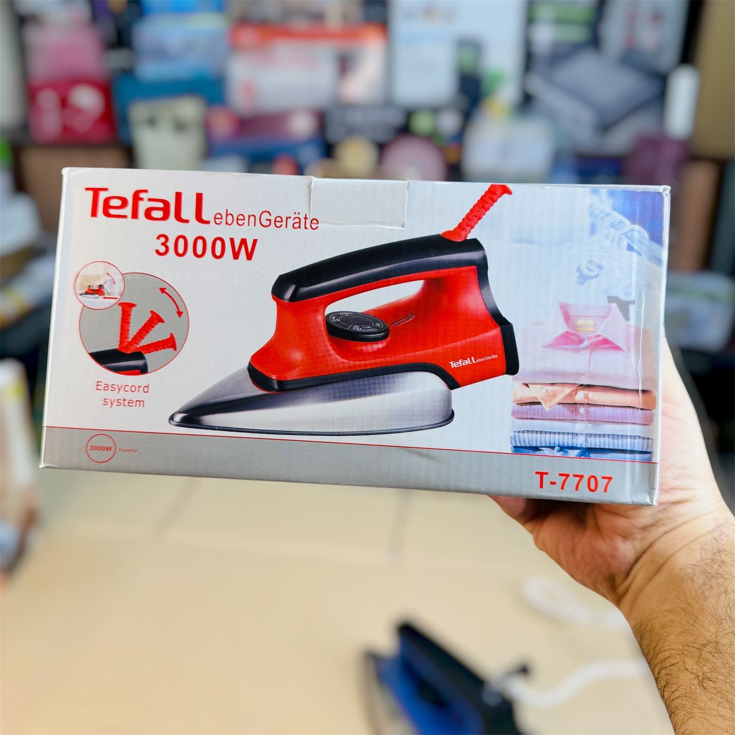 lot imported Tefall dry iron M T_7707 (Random colour)