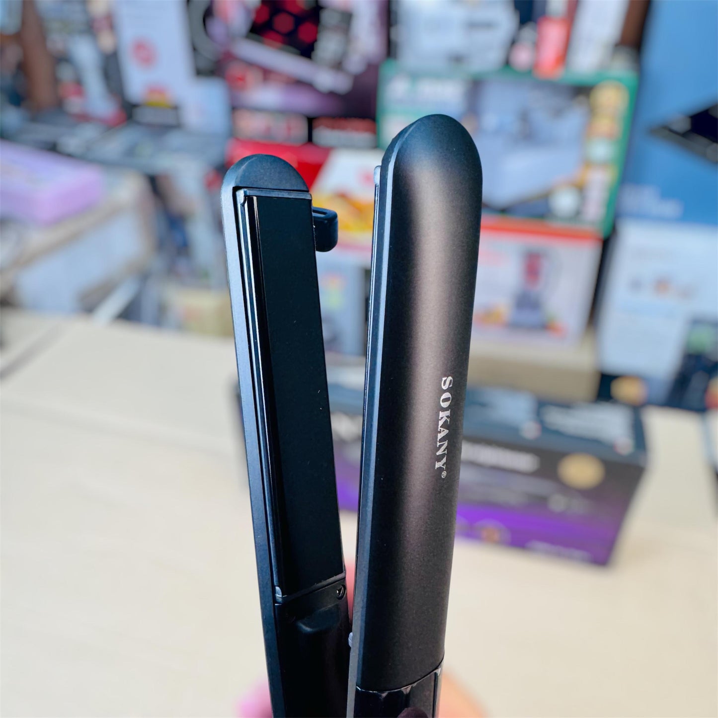 Sokany digital professional hair straightener HS991