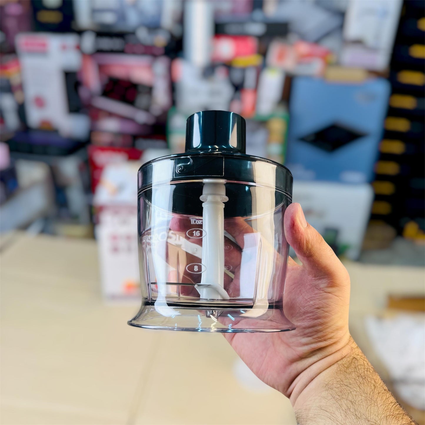 BOROSIL2 in 1 hand blander & chopper