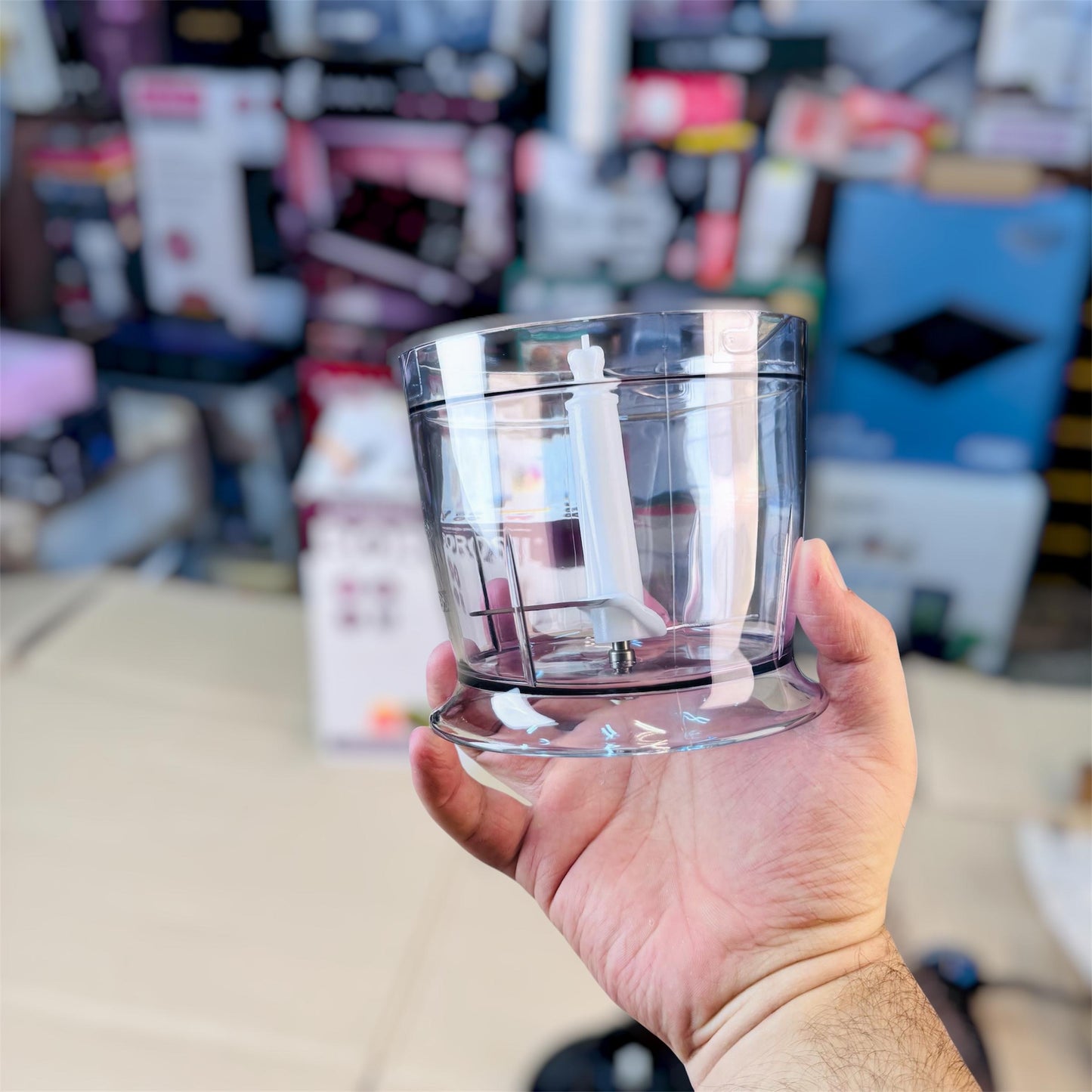 BOROSIL2 in 1 hand blander & chopper