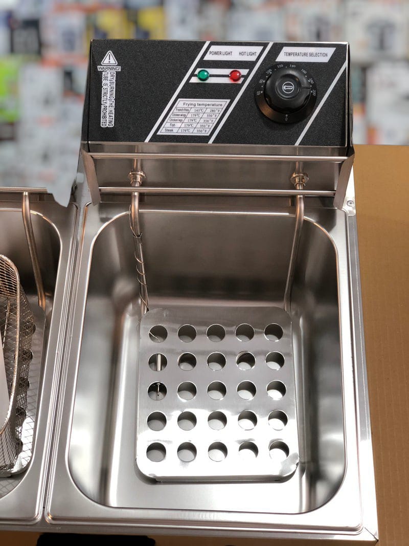 Avinas double 6.8L & 6.8L Deep fryer AV_668Y