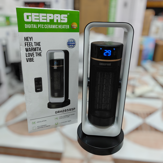Geepas PTC Digital blower heater GRH 28595p