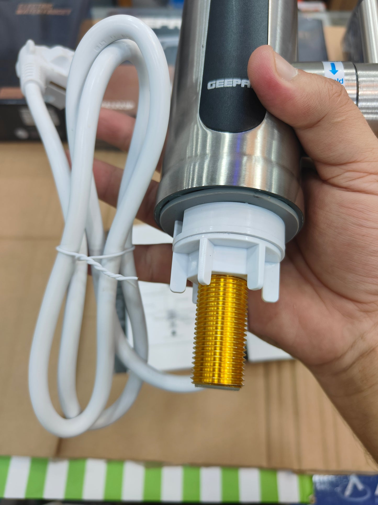 Geepas Electric Water Heating Faucet GWF61223P